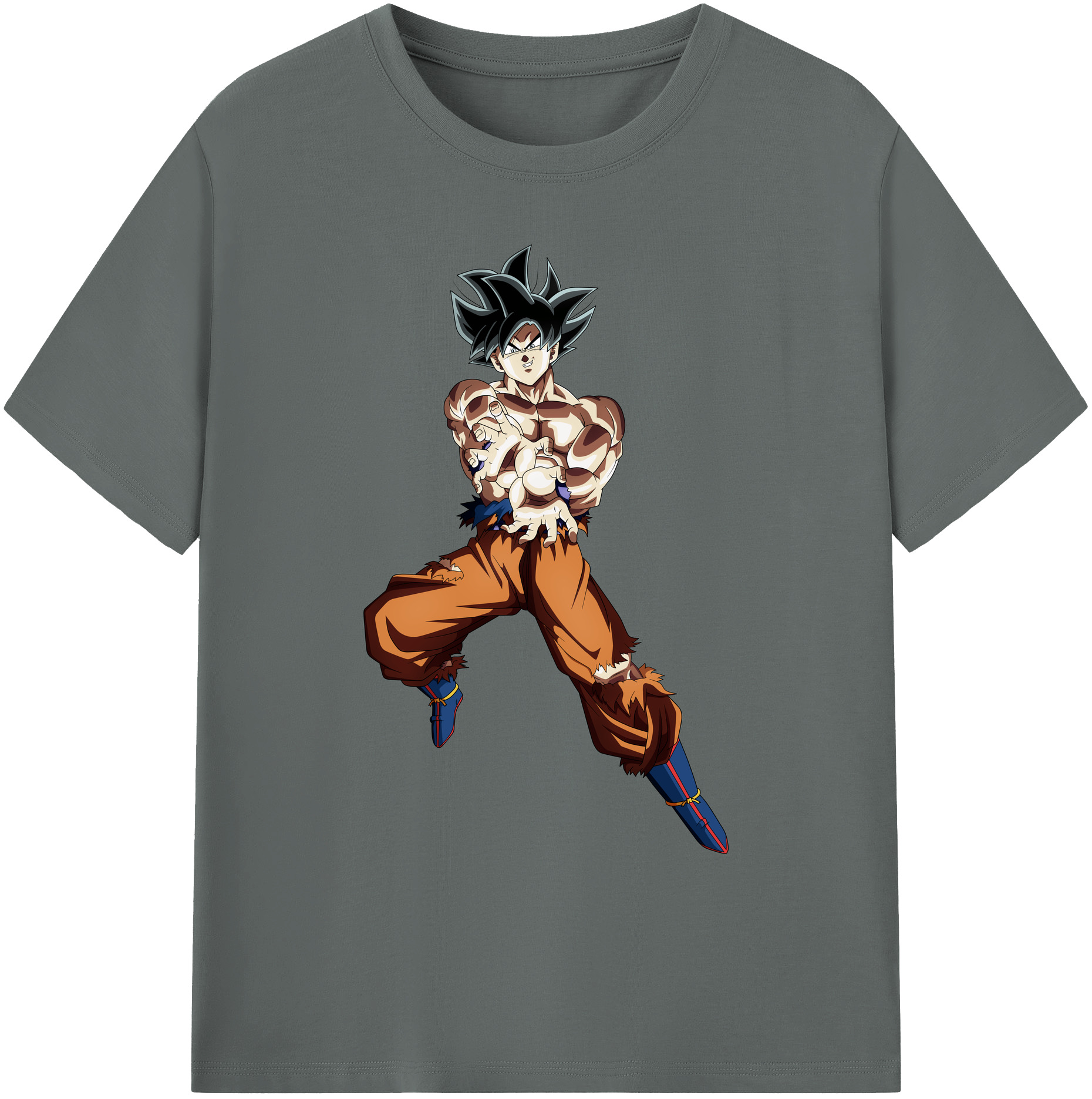 （画像用） ドラゴンボール 孫悟空（そん ごくう）Son Goku カカロット DRAGON BALL Kakarotto 綿100％ メンズ半袖Tシャツ｜肌触りやわらか＆通気性